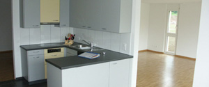 Küche in einer Wohnung